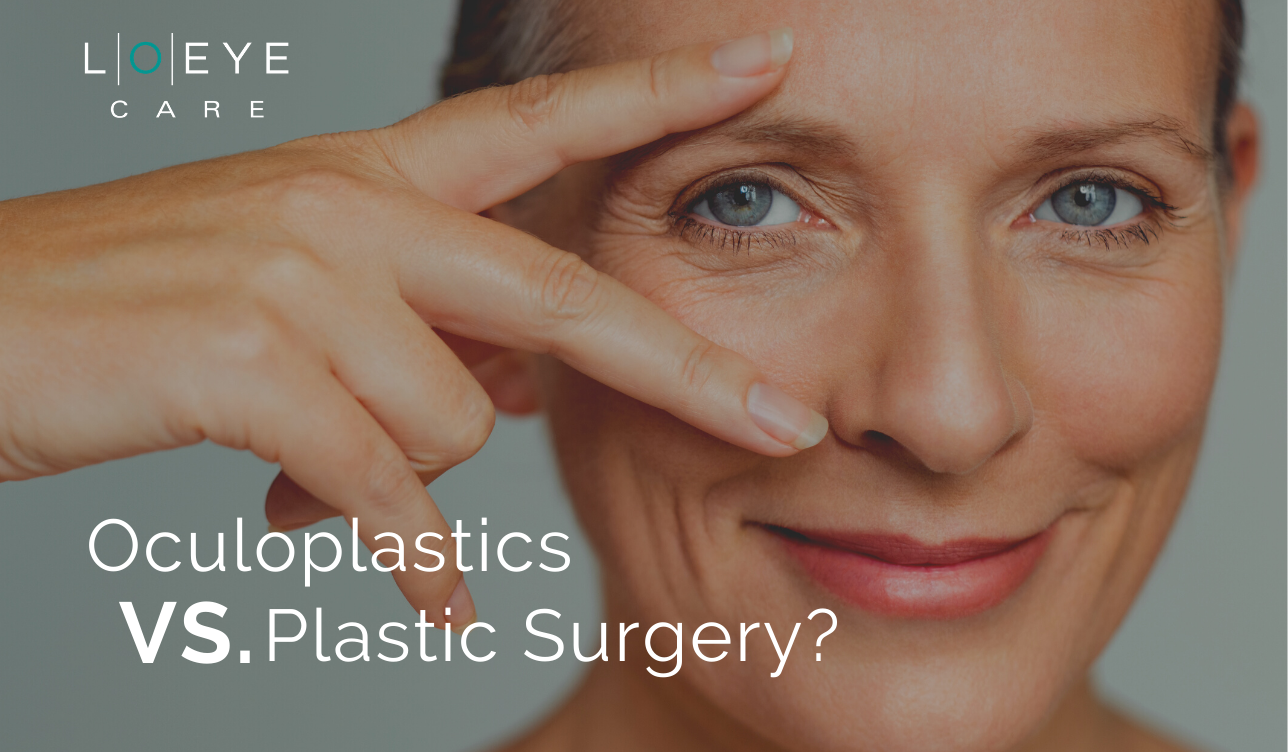 What is the difference between oculoplastic and plastic surgery