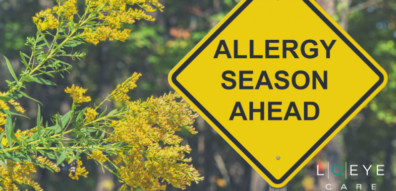 Allergy season sign